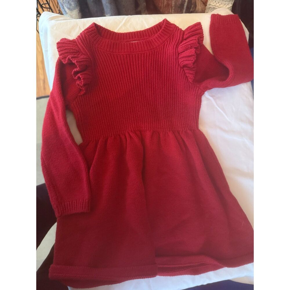 Bundle of 2 Cat & Jack Dresses for the Holidays Size 18 months EUC